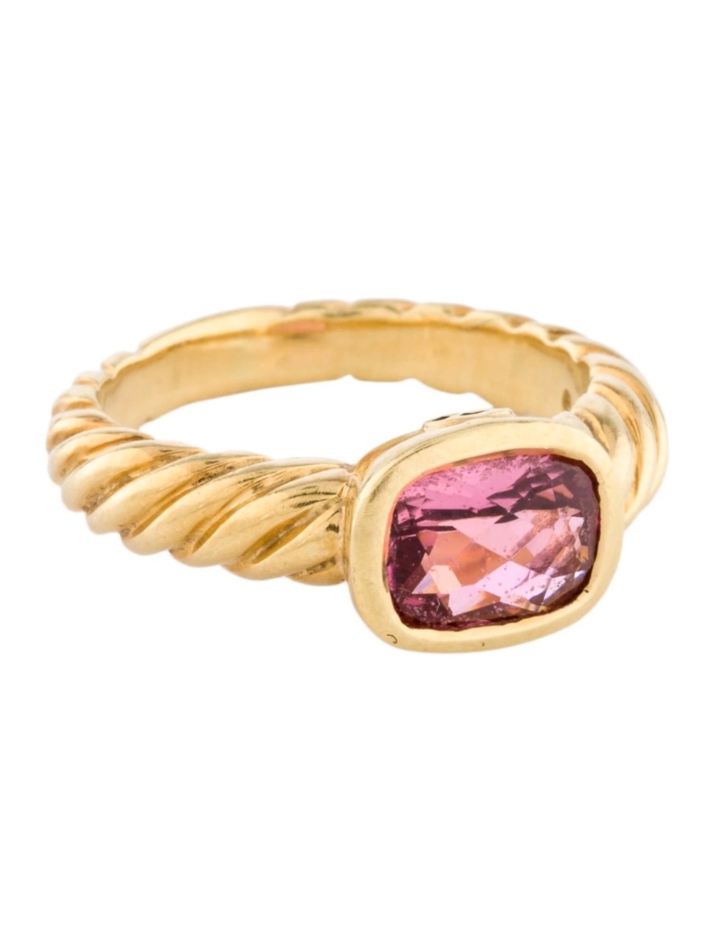 David Yurman 18K Tourmaline Noblesse Ring Size: 5 Est. Retail $3,600